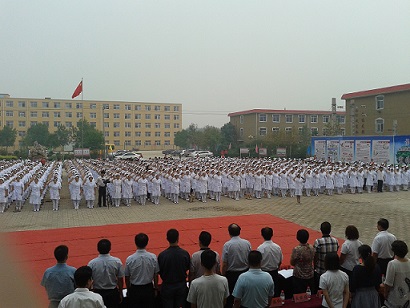 石家庄天使护士学校开学典礼